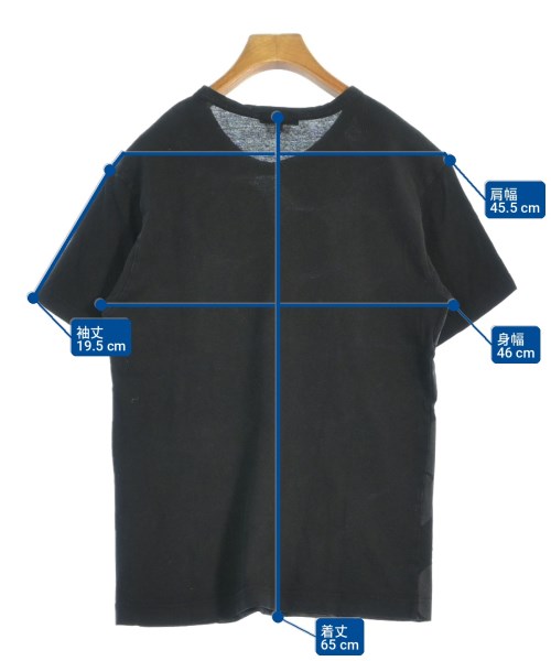 COMME des GARCONS HOMME PLUS（コムデギャルソンオムプリュス）Tシャツ・カットソー 黒 サイズ:S メンズ/2200711519060
