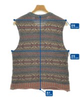 COMME des GARCONS HOMME PLUS（コムデギャルソンオムプリュス）ベスト 茶 サイズ:M メンズ/2200715665077