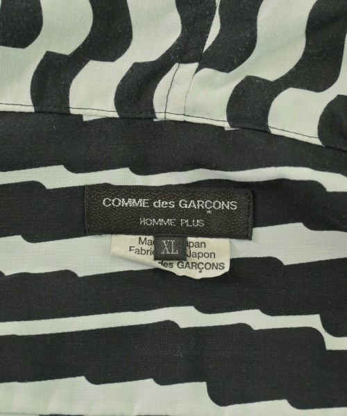 COMME des GARCONS HOMME PLUS（コムデギャルソンオムプリュス）カジュアルシャツ 黒 サイズ:XL メンズ/2200715971031