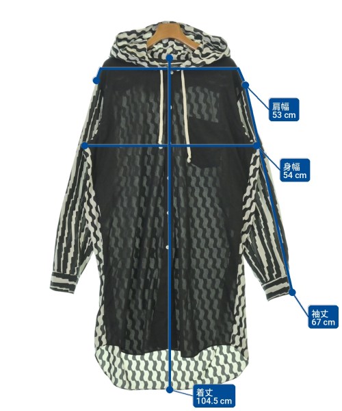 COMME des GARCONS HOMME PLUS（コムデギャルソンオムプリュス）カジュアルシャツ 黒 サイズ:XL メンズ/2200715971031