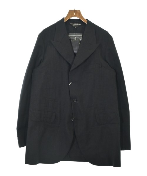 COMME des GARCONS HOMME PLUS（コムデギャルソンオムプリュス）チェスターコート 黒 サイズ:XL メンズ/2200716200017