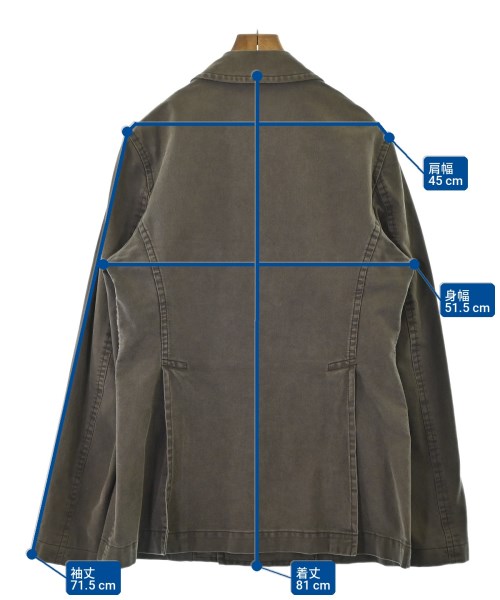 COMME des GARCONS HOMME PLUS（コムデギャルソンオムプリュス）チェスターコート 茶 サイズ:L メンズ/2200716200062