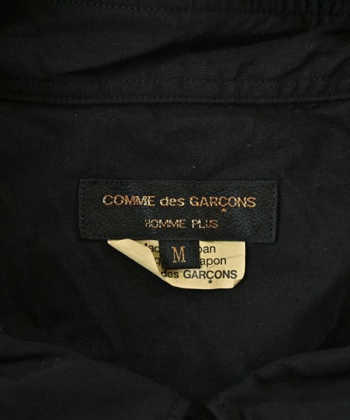 COMME des GARCONS HOMME PLUS（コムデギャルソンオムプリュス）カジュアルシャツ 黒 サイズ:M メンズ/2200716201014