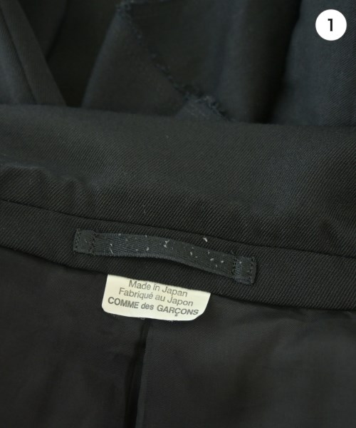 COMME des GARCONS HOMME PLUS（コムデギャルソンオムプリュス）ジャケット 黒 サイズ:S メンズ/2200716327042