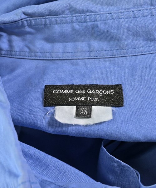 COMME des GARCONS HOMME PLUS（コムデギャルソンオムプリュス）カジュアルシャツ 青 サイズ:XS メンズ/2200716322405