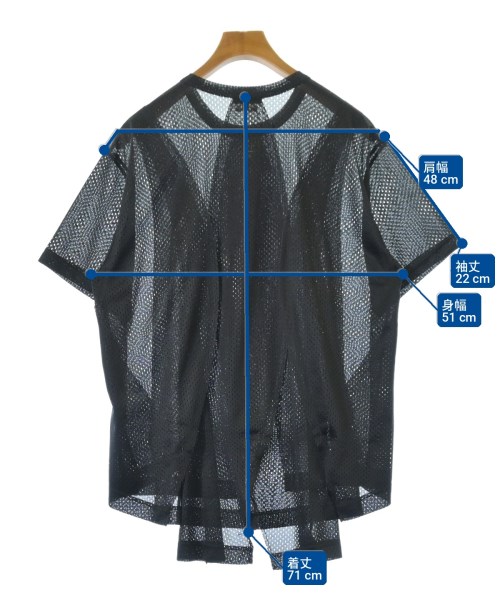 COMME des GARCONS HOMME PLUS（コムデギャルソンオムプリュス）Tシャツ・カットソー 黒 サイズ:XL メンズ/2200717038015