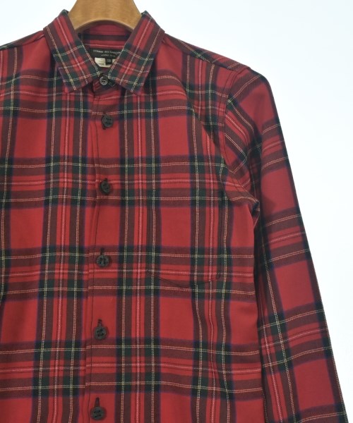 COMME des GARCONS HOMME PLUS（コムデギャルソンオムプリュス）カジュアルシャツ 赤 サイズ:XS メンズ/2200717104024