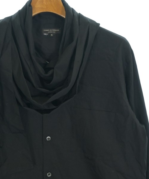 COMME des GARCONS HOMME PLUS（コムデギャルソンオムプリュス）カジュアルシャツ 黒 サイズ:M メンズ/2200718228057