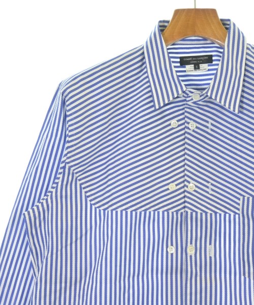 COMME des GARCONS HOMME PLUS（コムデギャルソンオムプリュス）カジュアルシャツ 青 サイズ:S メンズ/2200715240137