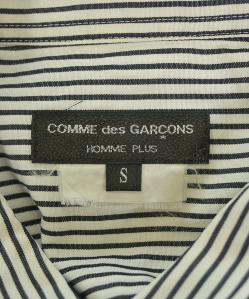 COMME des GARCONS HOMME PLUS（コムデギャルソンオムプリュス）カジュアルシャツ 黒 サイズ:S メンズ/2200718594046