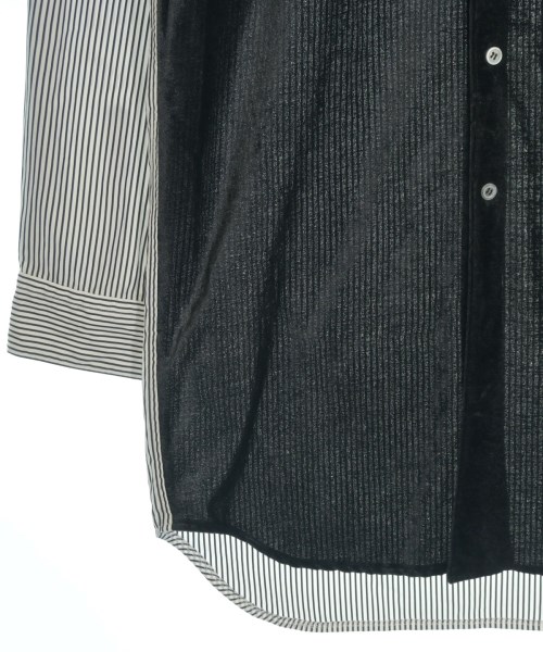 COMME des GARCONS HOMME PLUS（コムデギャルソンオムプリュス）カジュアルシャツ 黒 サイズ:S メンズ/2200718594046