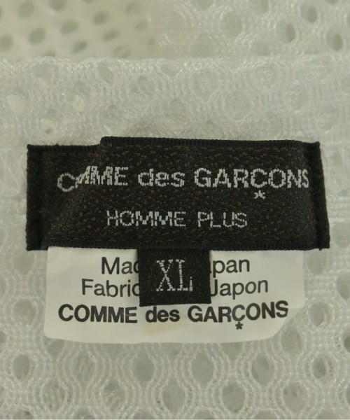 COMME des GARCONS HOMME PLUS（コムデギャルソンオムプリュス）Tシャツ・カットソー 白 サイズ:XL メンズ/2200719385070