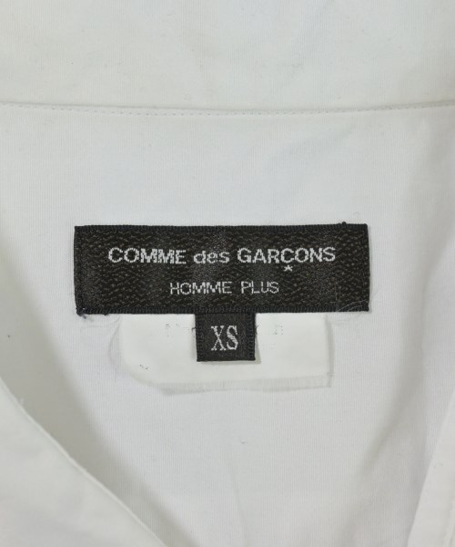 COMME des GARCONS HOMME PLUS（コムデギャルソンオムプリュス）カジュアルシャツ 白 サイズ:XS メンズ/2200719644030