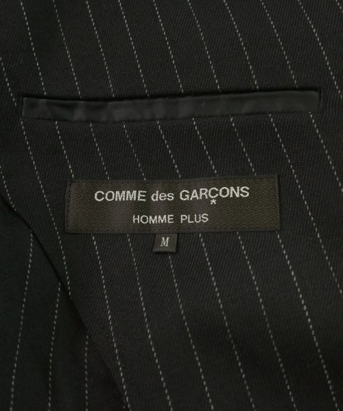 COMME des GARCONS HOMME PLUS（コムデギャルソンオムプリュス）カジュアルジャケット 黒 サイズ:M メンズ/2200645123050
