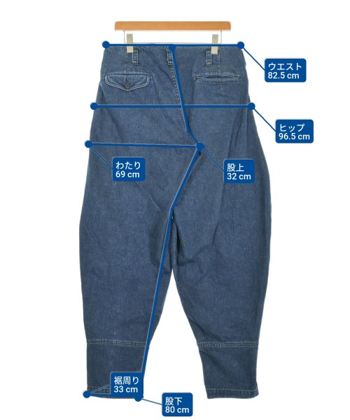 COMME des GARCONS HOMME PLUS（コムデギャルソンオムプリュス）デニムパンツ 紺 サイズ:S メンズ/2200632961177