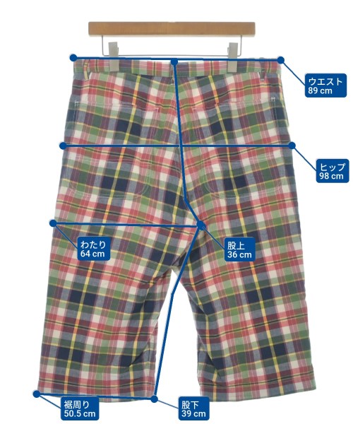 COMME des GARCONS HOMME PLUS（コムデギャルソンオムプリュス）クロップドパンツ その他（柄物・カラフル） サイズ:LL メンズ/2200632961207