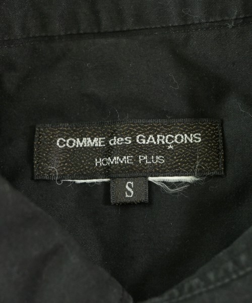 COMME des GARCONS HOMME PLUS（コムデギャルソンオムプリュス）カジュアルシャツ 黒 サイズ:S メンズ/2200632961252