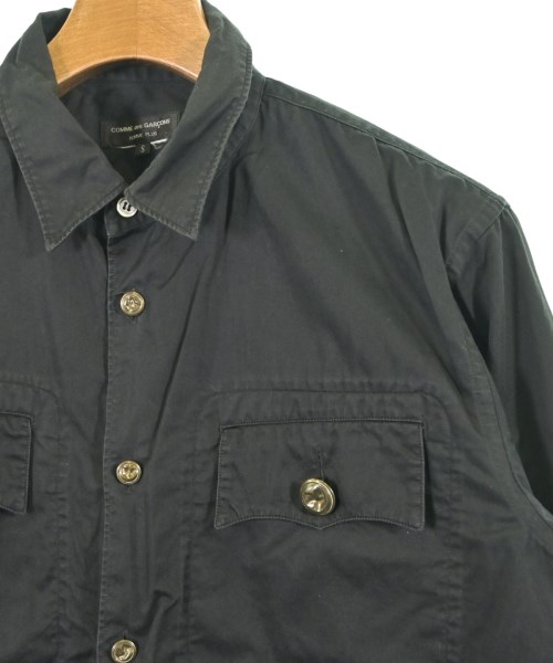 COMME des GARCONS HOMME PLUS（コムデギャルソンオムプリュス）カジュアルシャツ 黒 サイズ:S メンズ/2200632961252