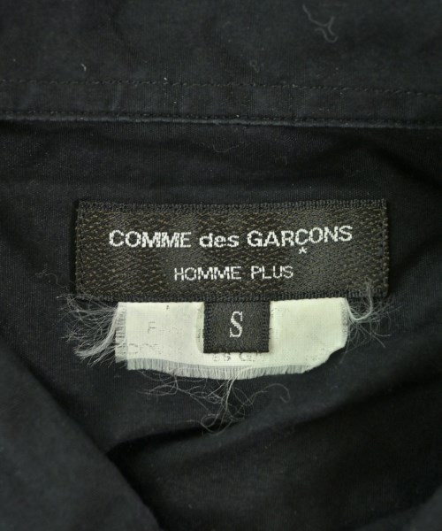 COMME des GARCONS HOMME PLUS（コムデギャルソンオムプリュス）カジュアルシャツ 黒 サイズ:S メンズ/2200632961276