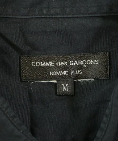 COMME des GARCONS HOMME PLUS（コムデギャルソンオムプリュス）カジュアルシャツ 黒 サイズ:M メンズ/2200632961283