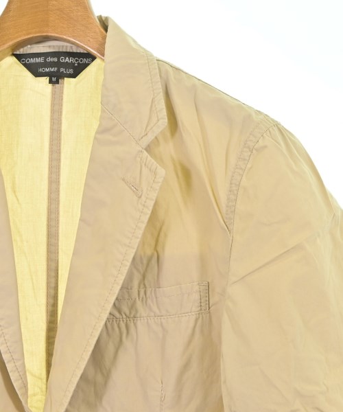 COMME des GARCONS HOMME PLUS（コムデギャルソンオムプリュス）カジュアルジャケット ベージュ サイズ:M メンズ/2200632961306