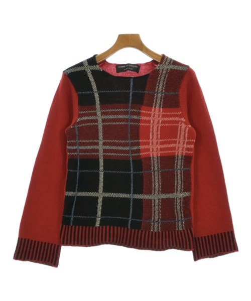 COMME des GARCONS HOMME PLUS(コムデギャルソンオムプリュス)ニット・セーター 赤 サイズ:-(XS位)/2200632961344