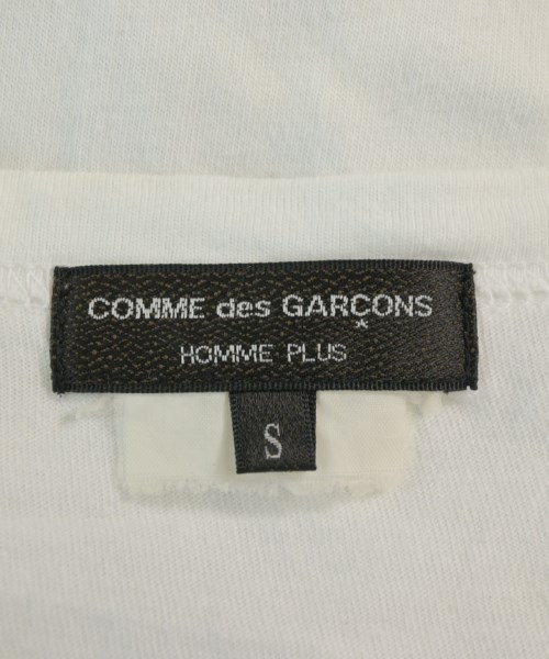 COMME des GARCONS HOMME PLUS（コムデギャルソンオムプリュス）Tシャツ・カットソー 白 サイズ:S メンズ/2200644676182