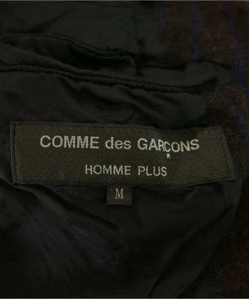 COMME des GARCONS HOMME PLUS（コムデギャルソンオムプリュス）カジュアルジャケット 茶 サイズ:M メンズ/2200645851021