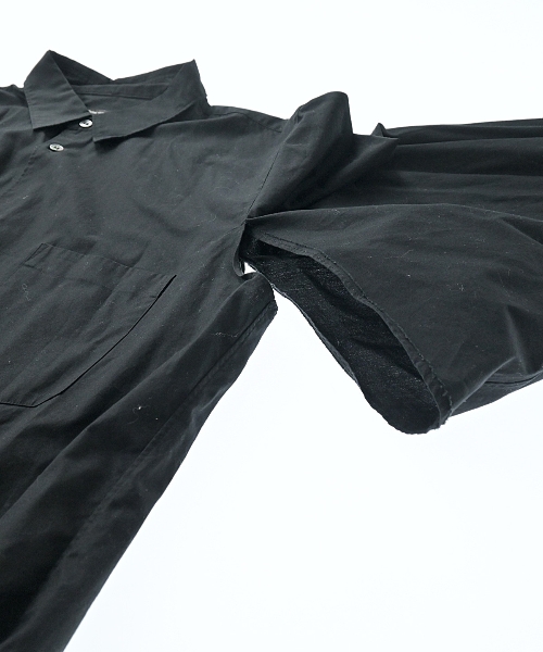 COMME des GARCONS HOMME PLUS（コムデギャルソンオムプリュス）カジュアルシャツ 黒 サイズ:L メンズ/2200646102184
