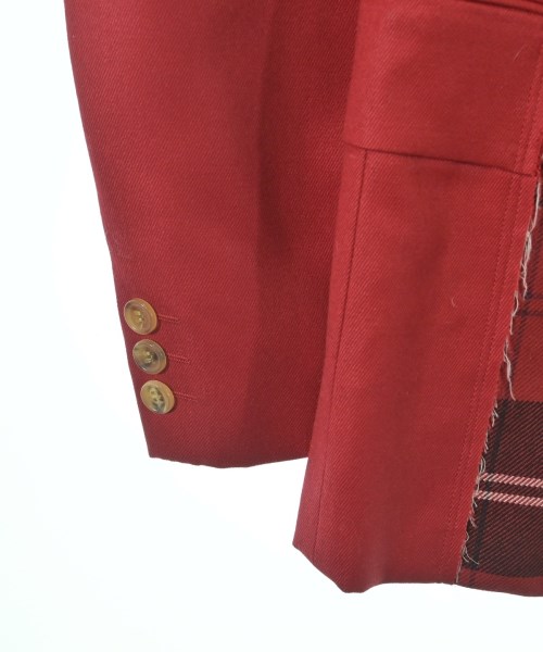 COMME des GARCONS HOMME PLUS（コムデギャルソンオムプリュス）カジュアルジャケット 赤 サイズ:S メンズ/2200646566016