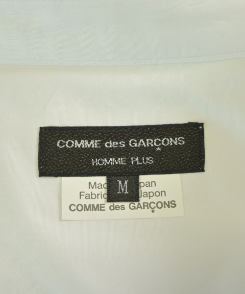 COMME des GARCONS HOMME PLUS（コムデギャルソンオムプリュス）カジュアルシャツ 白 サイズ:M メンズ/2200646832043