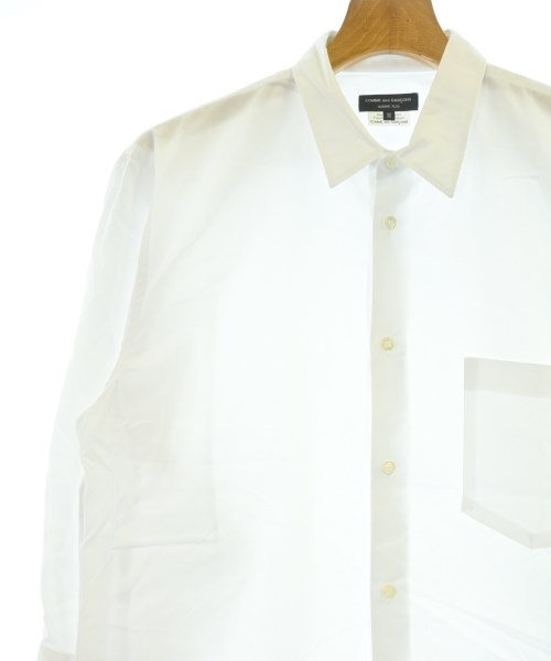 COMME des GARCONS HOMME PLUS（コムデギャルソンオムプリュス）カジュアルシャツ 白 サイズ:M メンズ/2200646832043