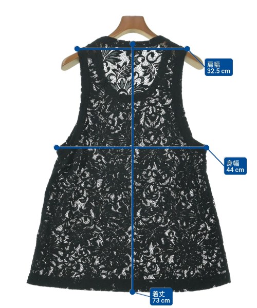 COMME des GARCONS HOMME PLUS（コムデギャルソンオムプリュス）タンクトップ 黒 サイズ:M メンズ/2200645549058