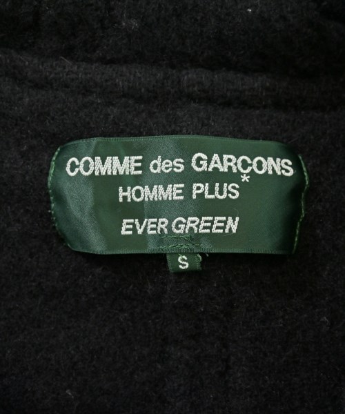 COMME des GARCONS HOMME PLUS（コムデギャルソンオムプリュス）ダッフルコート 黒 サイズ:S メンズ/2200647471050