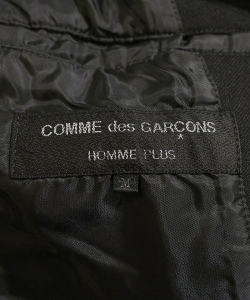 COMME des GARCONS HOMME PLUS（コムデギャルソンオムプリュス）カジュアルジャケット 黒 サイズ:M メンズ/2200647504024