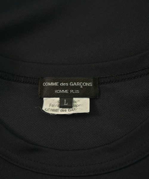 COMME des GARCONS HOMME PLUS（コムデギャルソンオムプリュス）Tシャツ・カットソー 黒 サイズ:L メンズ/2200647504062