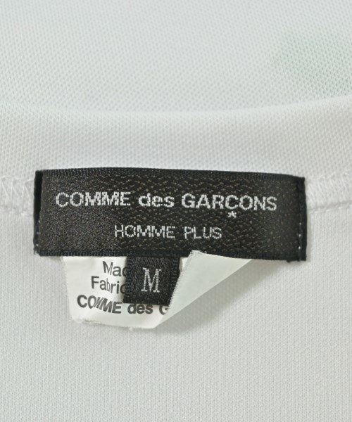 COMME des GARCONS HOMME PLUS（コムデギャルソンオムプリュス）Tシャツ・カットソー 白 サイズ:M メンズ/2200640359201