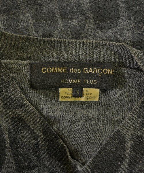 COMME des GARCONS HOMME PLUS（コムデギャルソンオムプリュス）ニット・セーター グレー サイズ:S メンズ/2200647785188