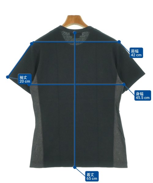 COMME des GARCONS HOMME PLUS（コムデギャルソンオムプリュス）Tシャツ・カットソー 黒 サイズ:S メンズ/2200640334079