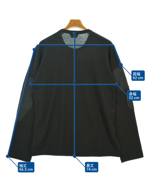 COMME des GARCONS HOMME PLUS（コムデギャルソンオムプリュス）ニット・セーター 黒 サイズ:M メンズ/2200648487043