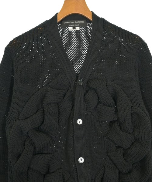 COMME des GARCONS HOMME PLUS（コムデギャルソンオムプリュス）カーディガン 黒 サイズ:S メンズ/2200638731149