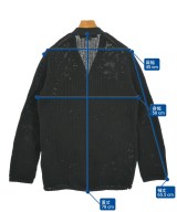 COMME des GARCONS HOMME PLUS（コムデギャルソンオムプリュス）カーディガン 黒 サイズ:S メンズ/2200638731149