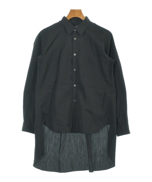 COMME des GARCONS HOMME PLUS(コムデギャルソンオムプリュス)カジュアルシャツ 黒 サイズ:S/2200649440047