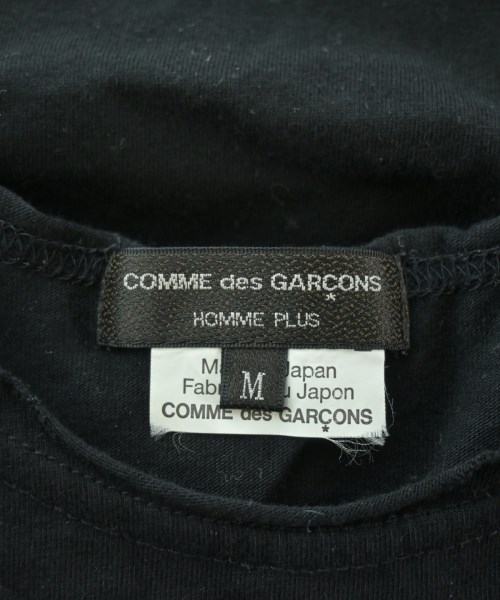 COMME des GARCONS HOMME PLUS（コムデギャルソンオムプリュス）Tシャツ・カットソー 黒 サイズ:M メンズ/2200619572051