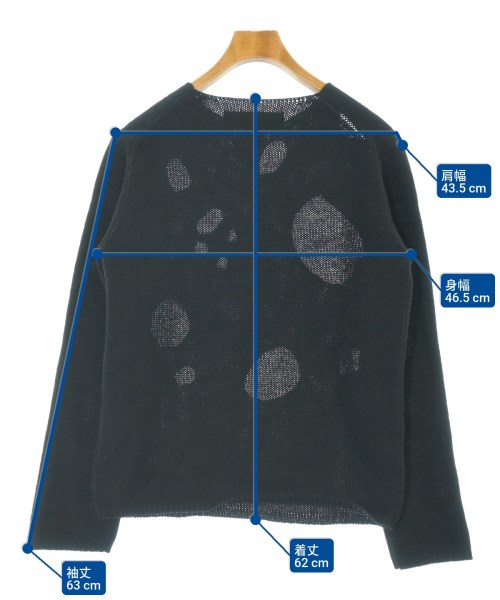 COMME des GARCONS HOMME PLUS（コムデギャルソンオムプリュス）ニット・セーター 黒 サイズ:S メンズ/2200619572068