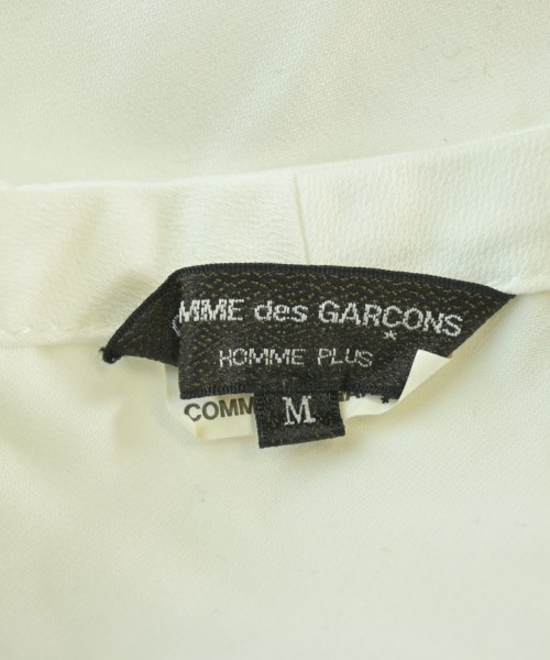 COMME des GARCONS HOMME PLUS（コムデギャルソンオムプリュス）Tシャツ・カットソー 白 サイズ:M メンズ/2200619572099