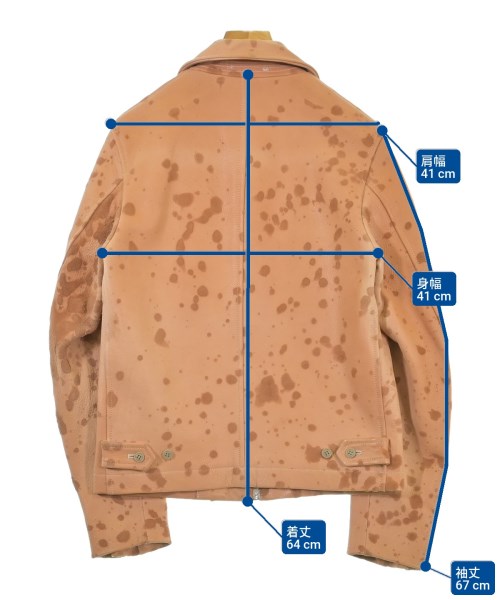 COMME des GARCONS HOMME PLUS（コムデギャルソンオムプリュス）ライダース オレンジ サイズ:S メンズ/2200649827046