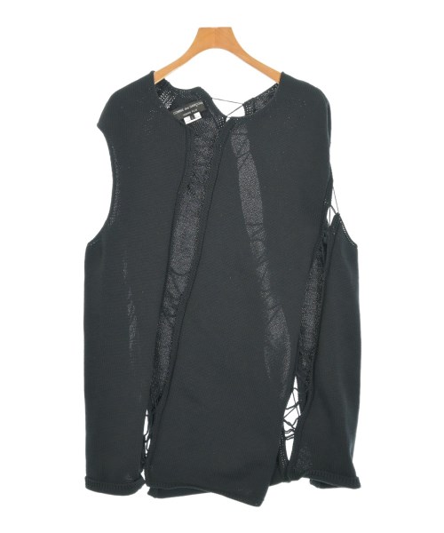 COMME des GARCONS HOMME PLUS(コムデギャルソンオムプリュス)ベスト 黒 サイズ:L/2200650104273