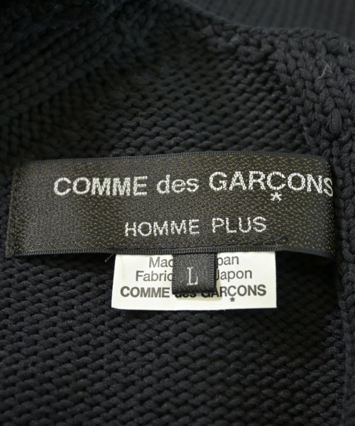 COMME des GARCONS HOMME PLUS（コムデギャルソンオムプリュス）ベスト 黒 サイズ:L メンズ/2200650104273