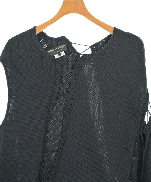 COMME des GARCONS HOMME PLUS（コムデギャルソンオムプリュス）ベスト 黒 サイズ:L メンズ/2200650104273